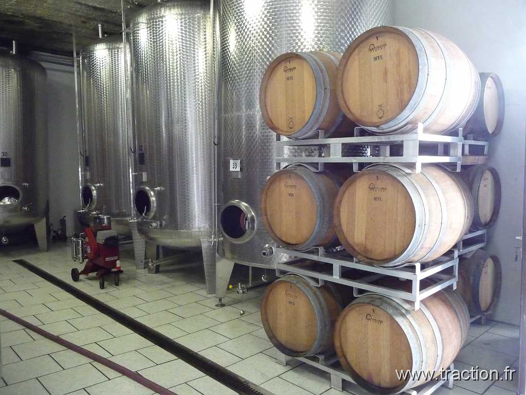 2014_Rustenhart (14).JPG - 34ème Randonnée Internationale des Vendanges organisée par le CVAAM, visite d'une cave vinicole à Orschwhir, Braun et fils